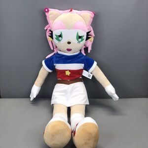 Budsies 32" Plush Custom Anime Sonic Amy Rose Red White Blue Crop Top Skirt